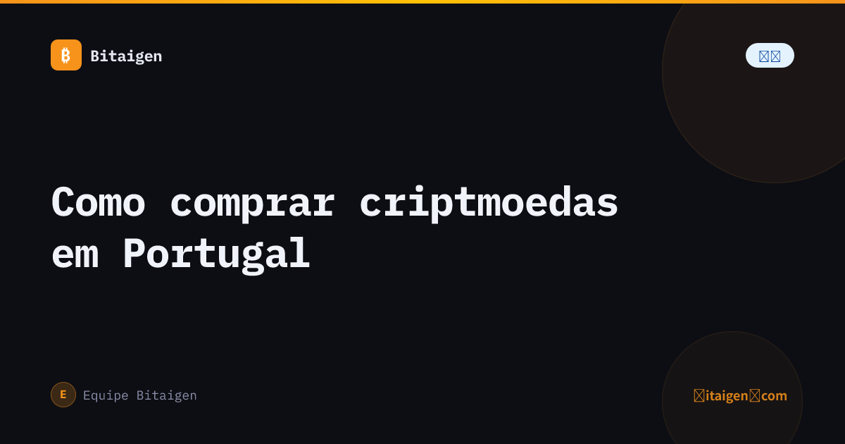 Como comprar criptmoedas em Portugal